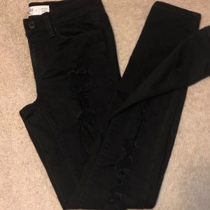 Mudd Black Distressed Skinny Jeans